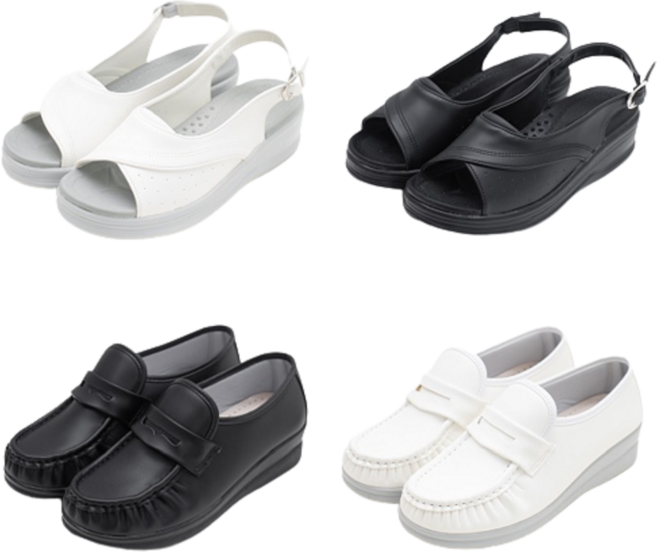 병원 근무화 간호화 이중쿠션 샌들 편한 간호사 신발