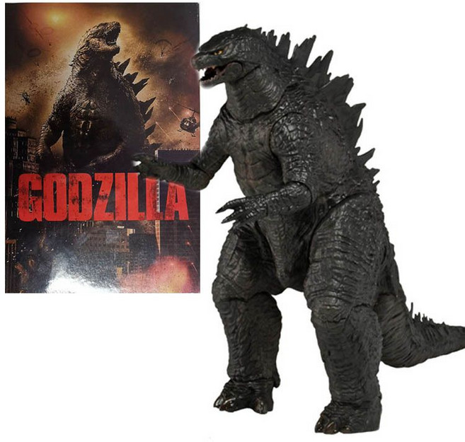 NECA 고질라 2014 몬스터 7인치 박스형 네카 피규어, 1개