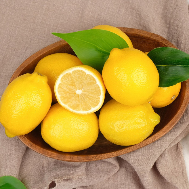 신선 생 레몬, 1박스, 6kg (중소과)