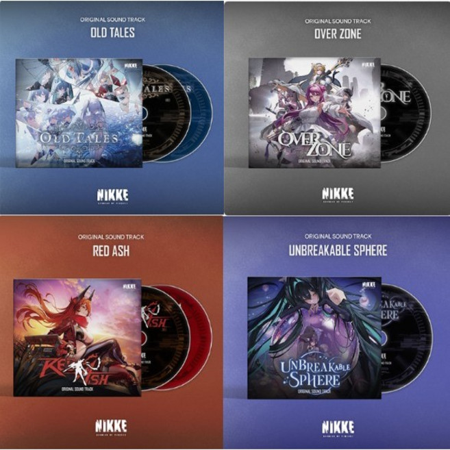 [특전 스페셜포토카드+클리어카드] 승리의 여신 니케 OST 랜덤1종 / 슬리브&주얼케이스+CD-R(2종)+부클릿, 2