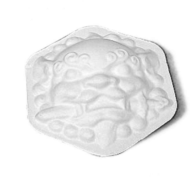 彩繪用祥獅面具, 1個