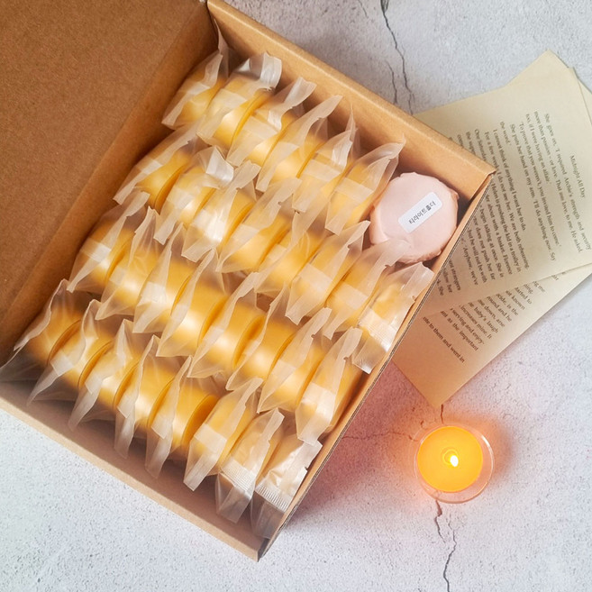 에이치스가든 밀랍티라이트30구+티라이트홀더 개별포장 선물박스, 30개, 15g