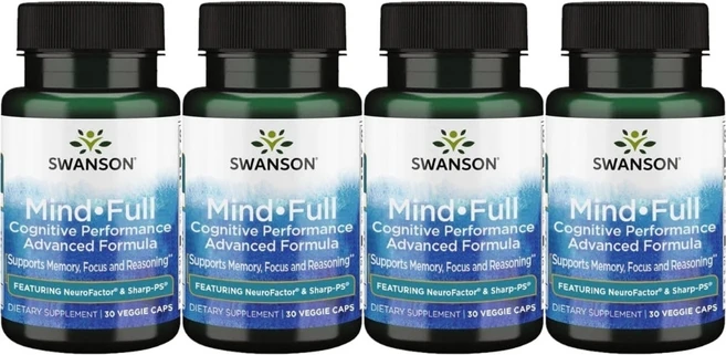 스완슨 Mind Full 커피 열매 포스파티딜세린 비타민, 1개, 30정 - 쿠팡