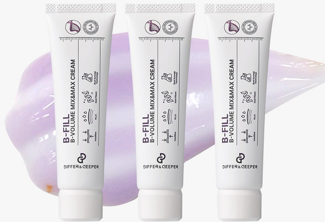 디퍼앤디퍼 비 볼륨 믹스앤맥스 크림, 3개, 50ml