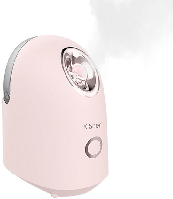 kiboer 얼굴 보습 스팀기 2색상, 핑크, kiboer-033