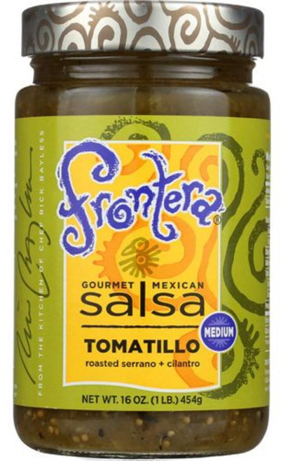 프론테라 살사 미디엄 토마티요 Frontera Salsa Med Tomatillo, 839.15g, 1개