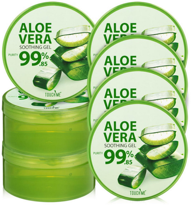 터치미 알로에베라 알로에 수딩젤 대용량 300ml X7개, 7개