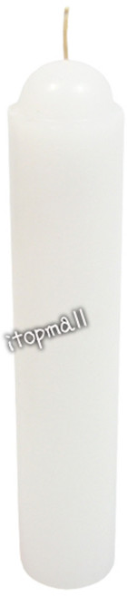 롯데 연꽃양초 밀대초 (24 x 4.6cm) 연꽃 양초 초 큰초, 1개