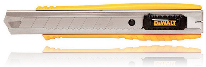 디월트 Snap-Off 커터칼 18mm DWHT10038 사무용 작업용 카타 캇타 컷터, 1개
