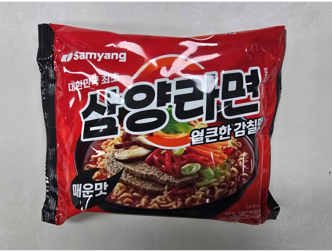삼양라면 매운맛120g 봉지라면, 13개
