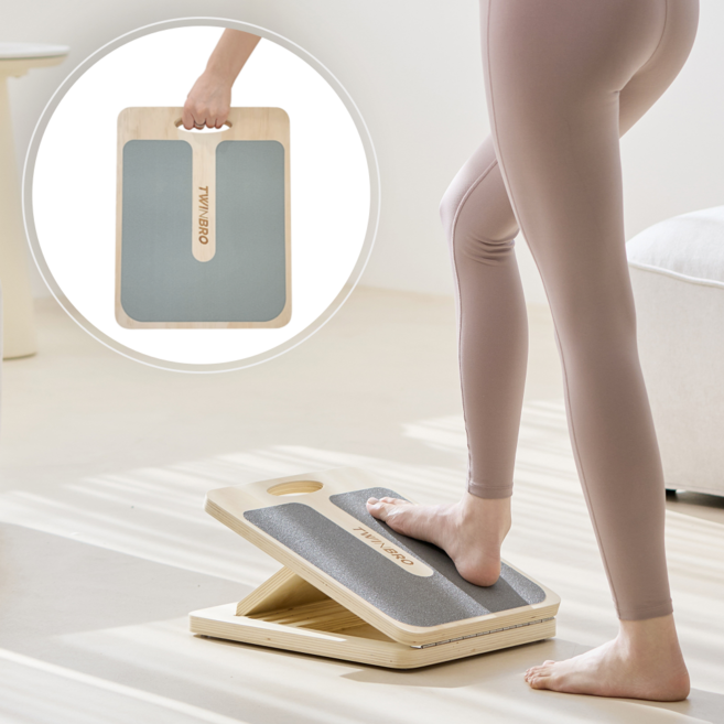 극락스트레처 종아리 스트레칭 보드 아킬레스건 다리 발목 경사대 운동기구