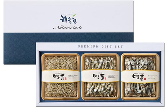 남해산 통영 멸치 선물세트 행복 3호, 1세트