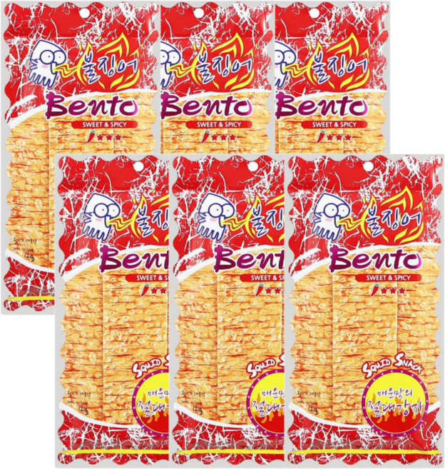 벤토불징어 스위트 앤 스파이시, 6개