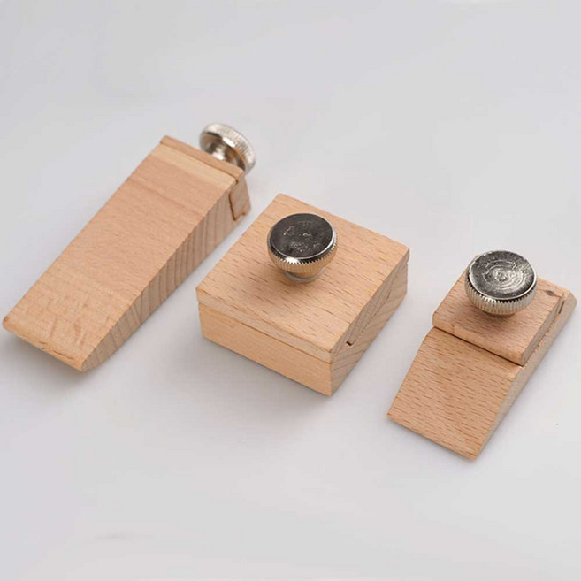 사포 가이드 미니 지지대 사포홀더 나무재질, 2 정사각형