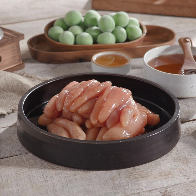 여수 나래식품 무색소 저염 명란젓 프리미엄 백명란젓, 300g, 1개