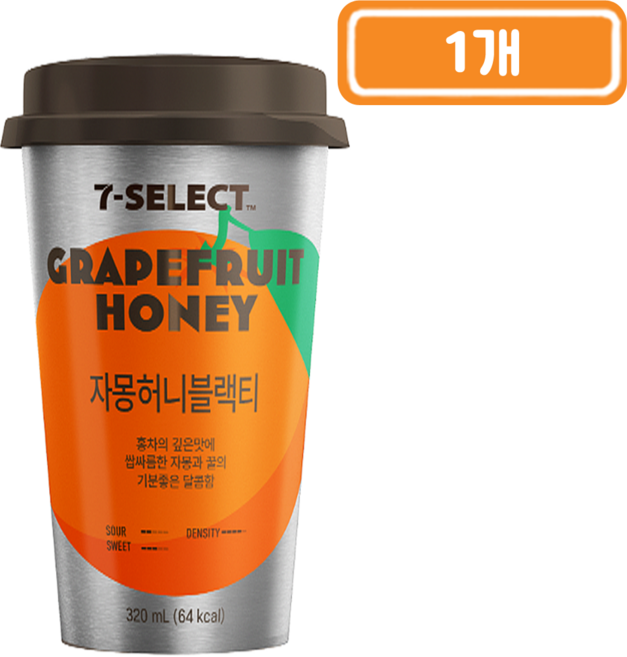 PB)자몽허니블랙티320ml, 1개, 320ml