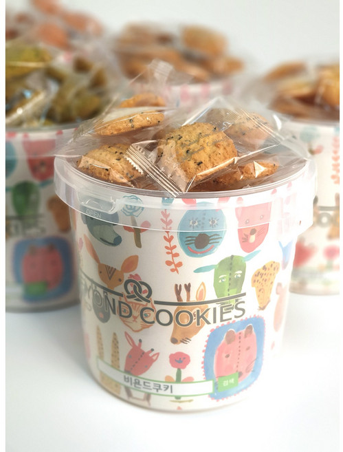 비욘드쿠키 선물용 쿠키 0.5kg (통제품), 1.검은깨쿠키 0.5kg, 1개, 500g