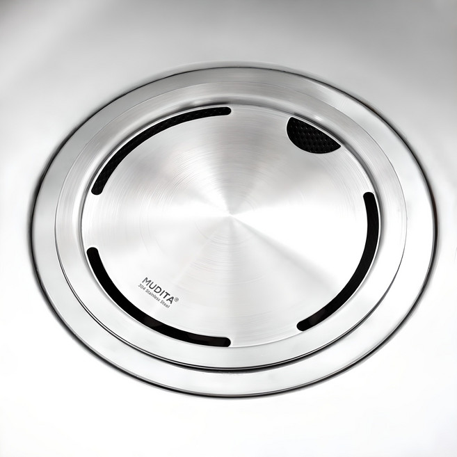 무디타 304 스텐 싱크 배수구 커버, 1개