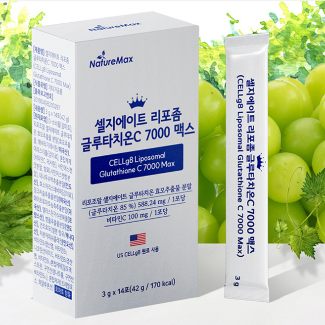 MK 리포좀 글루타치온C7000 14포, 1개, 63g