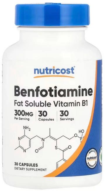 뉴트리코스트 벤포티아민 300mg, 30정, 1개 - 쿠팡