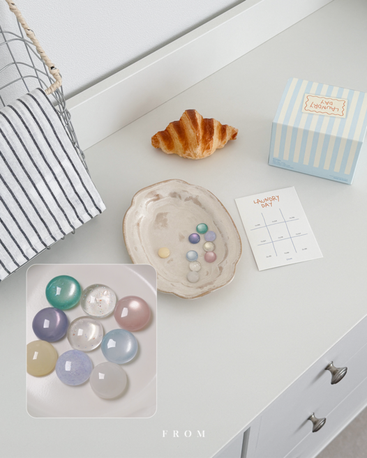 프롬더네일 런드리데이 자석 5종+글리터 1종+벨벳 1종+시럽 2종 세트, 1개, 10ml, 단일세트