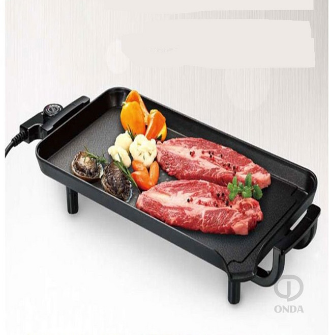 ONDA PN풍년 테이블 전기그릴 44x23.5cm 전기후라이팬 삼겹살그릴 연기안나는전기그릴