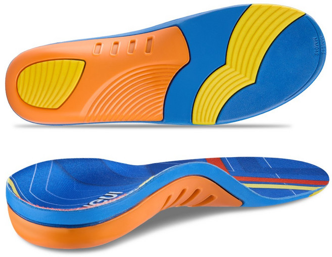 기능성 아치깔창 족저근막염 평발용 충격 흡수 발 피로 완화