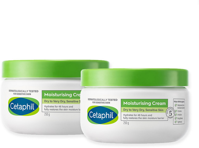 세타필 모이스춰라이징 크림, 250g, 4개