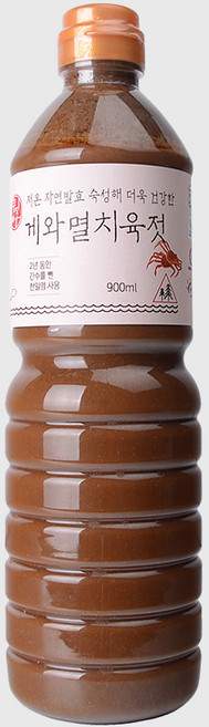 게와멸치 육젓900ml 만능양념장 꽃젓갈, 900ml, 1개