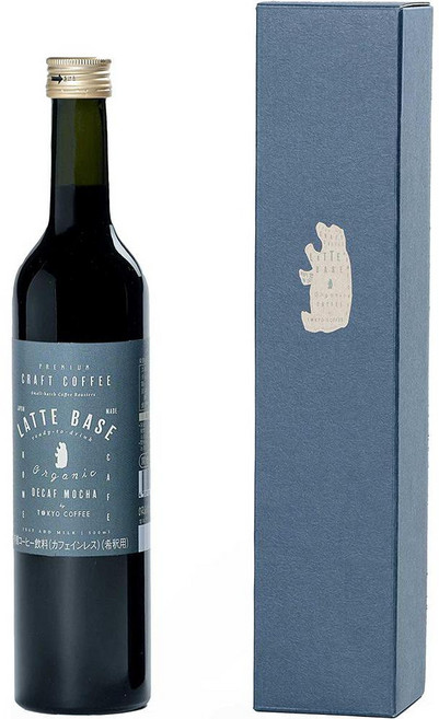 tctc 일본직구 자연유래 카페 오레 베이스 JAS 인증 커피 데카페 모카 오리지널 라떼 도쿄 500ml