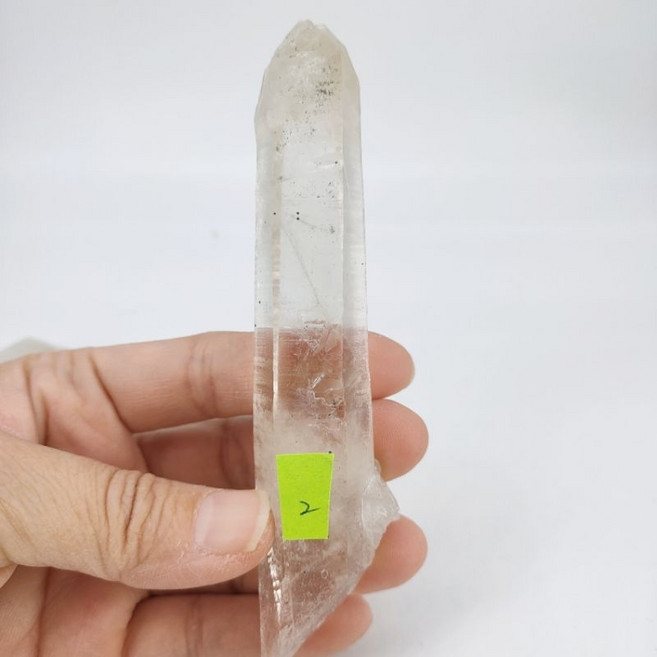 靖靖水晶礦石 原礦晶柱, 2,白水晶激光柱