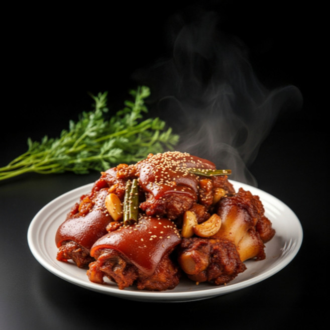 [특가세일] 꾸영족발 국내산 냉장 앞다리 왕족발 1.3kg (미니족 포함) 순살족발 300g 미니족 500g 옵션확인후, 2개