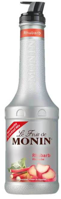모닌 후르츠 퓨레 믹스 루바브, 1개, 1L