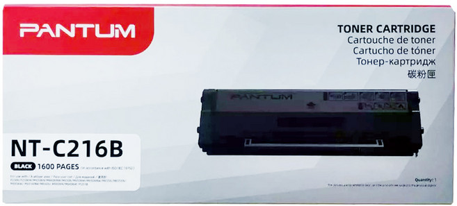 PANTUM 黑色碳粉匣 高品質列印 相容多款機型, NT-C216B 原廠, 1