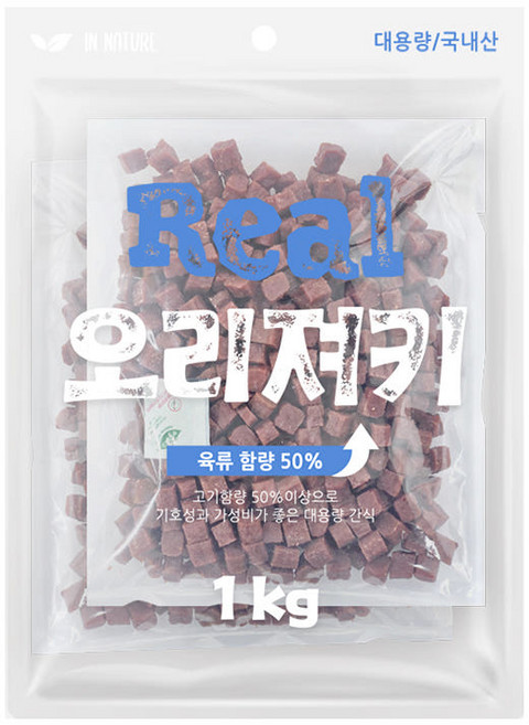 인네이쳐 리얼 국내산 오리져키 1kg, 1개