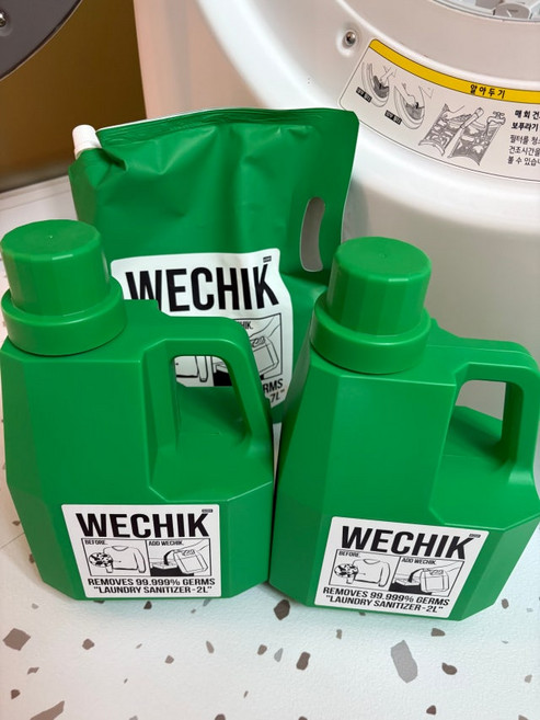 위칙 소독 섬유유연제 2L 2개+리필 1.7L 1개