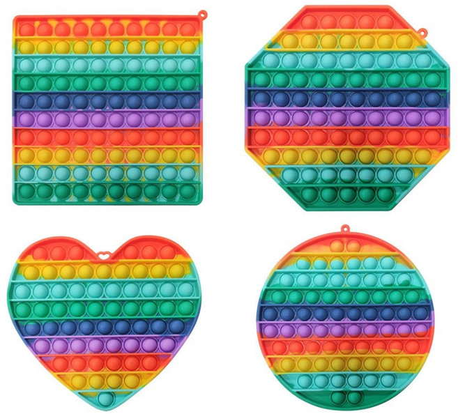 안전 빅사이즈 푸시팝 버블 팝잇 뽁뽁이 장난감 특대형 놀이 말랑말랑 스트레스 버블팝 실리콘, 본상품선택, 본상품선택, 빅_원형