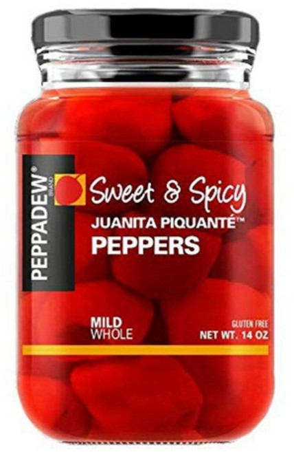 Peppadew 페페듀 스위트 피칸테 페퍼 14온스/400g, 400g, 1개