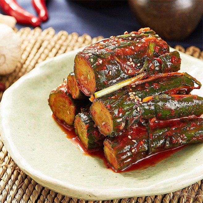 모산장군차김치 진경 오이소박이, 1kg, 1개