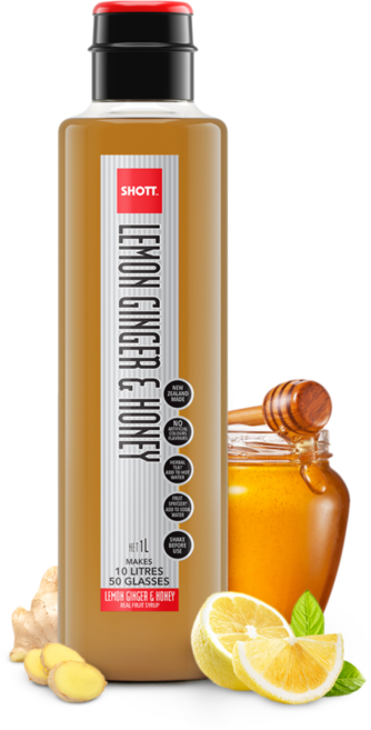 샷 레몬 허니 진저 시럽, 1L, 1개