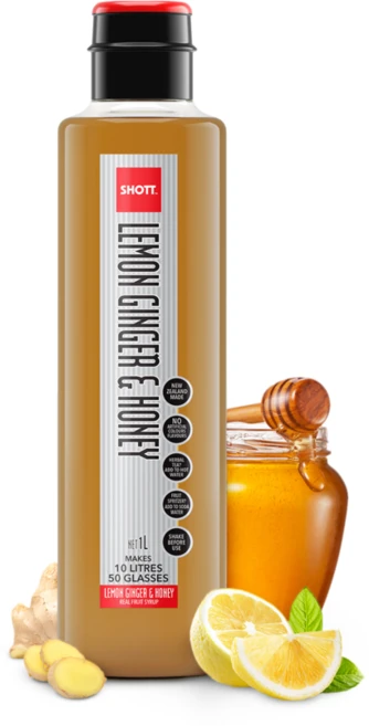 샷 레몬 허니 진저 시럽, 1L, 1개 - 쿠팡
