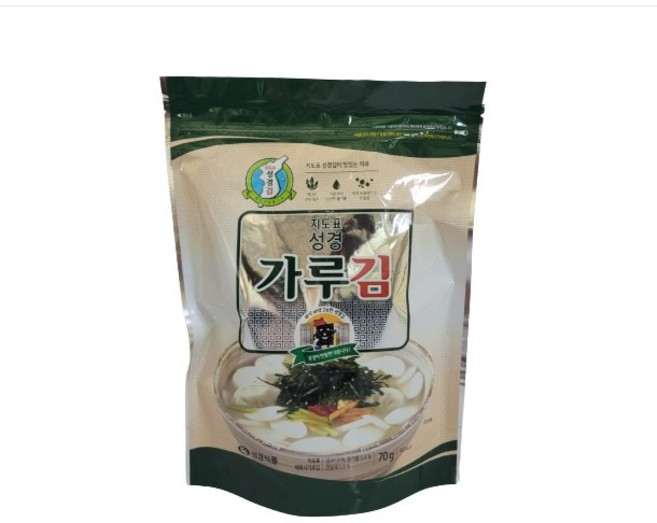 지도표 재래식 가루김, 70g, 3개