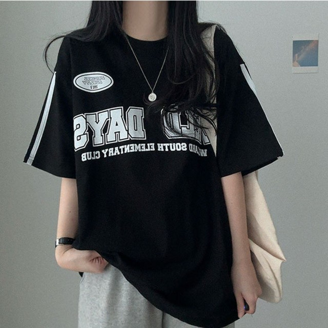 트랙포인트 데이필드 캐주얼 오버핏 반팔티