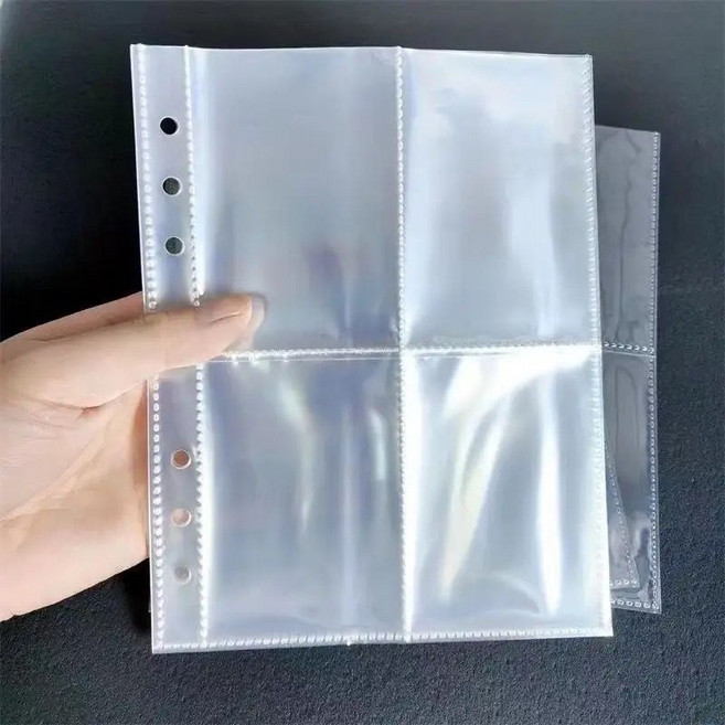 粉色復古蝴蝶A5活頁卡冊 160卡位, 1個, 10張內頁無卡冊,粉色複古蝴蝶卡冊紙盒包裝防破損, 粉色, 10張內頁無卡冊