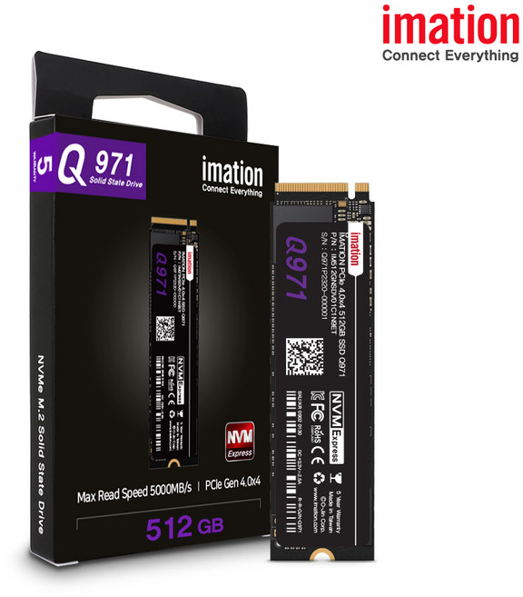 이메이션 NVMe Q971, 512GB