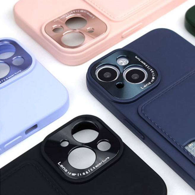 에스엠씨 LM 렌즈보호 카드 칼라 TPU 젤리 휴대폰 케이스
