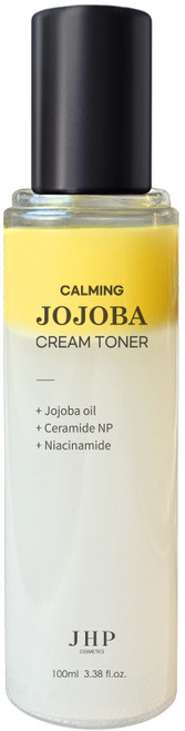 JHP 녹초엽 호호바 미백 모공쫀쫀 실크 크림토너 100ml, 1개