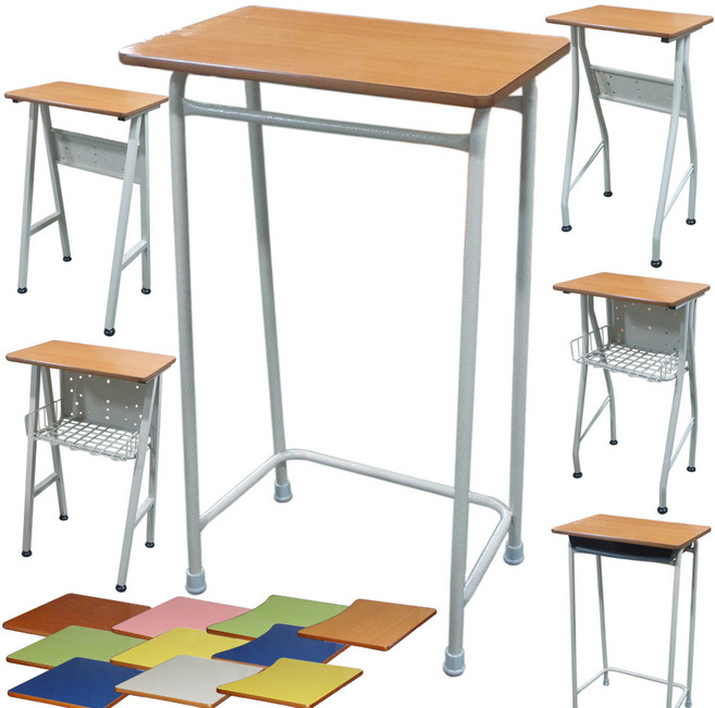 스탠딩책상 키다리책상 키높이 졸음방지 학원 학교 교실 책상, 키다리책상A형, 비치사각