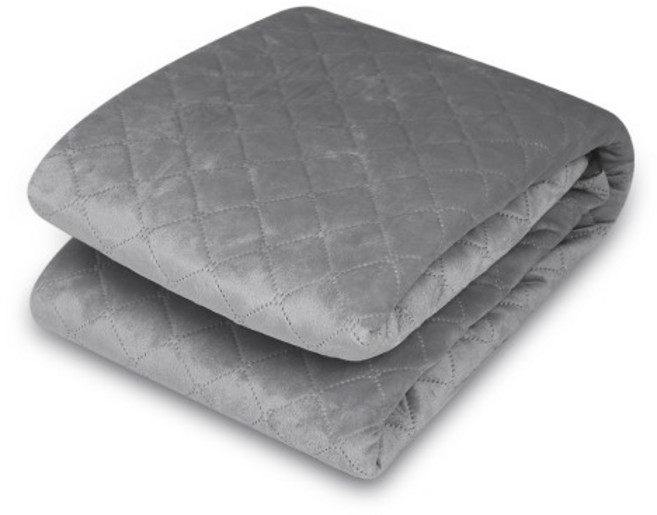 한일의료기 전기요 카본 탄소 전기요 극세사 전기매트 1인용 전기요 극세사 그레이 싱글 더블 국산, 싱글(중) 100x180cm