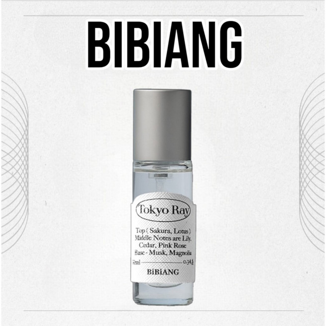BIBIANG 香水 EDP淡香精, 1個, Tokyo Ray,現貨(10ml), 10ml
